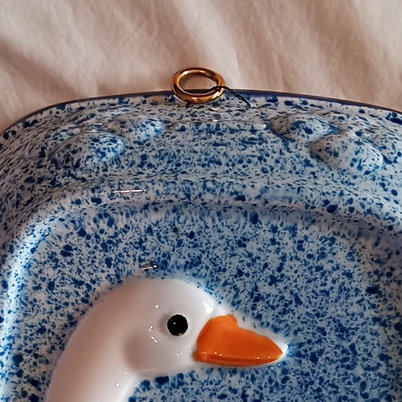 Vintage GAILSTYN-SUTTON Ceramic Goose Wall Farmhouse Decor. Hand Painted. - Picture 6 of 16